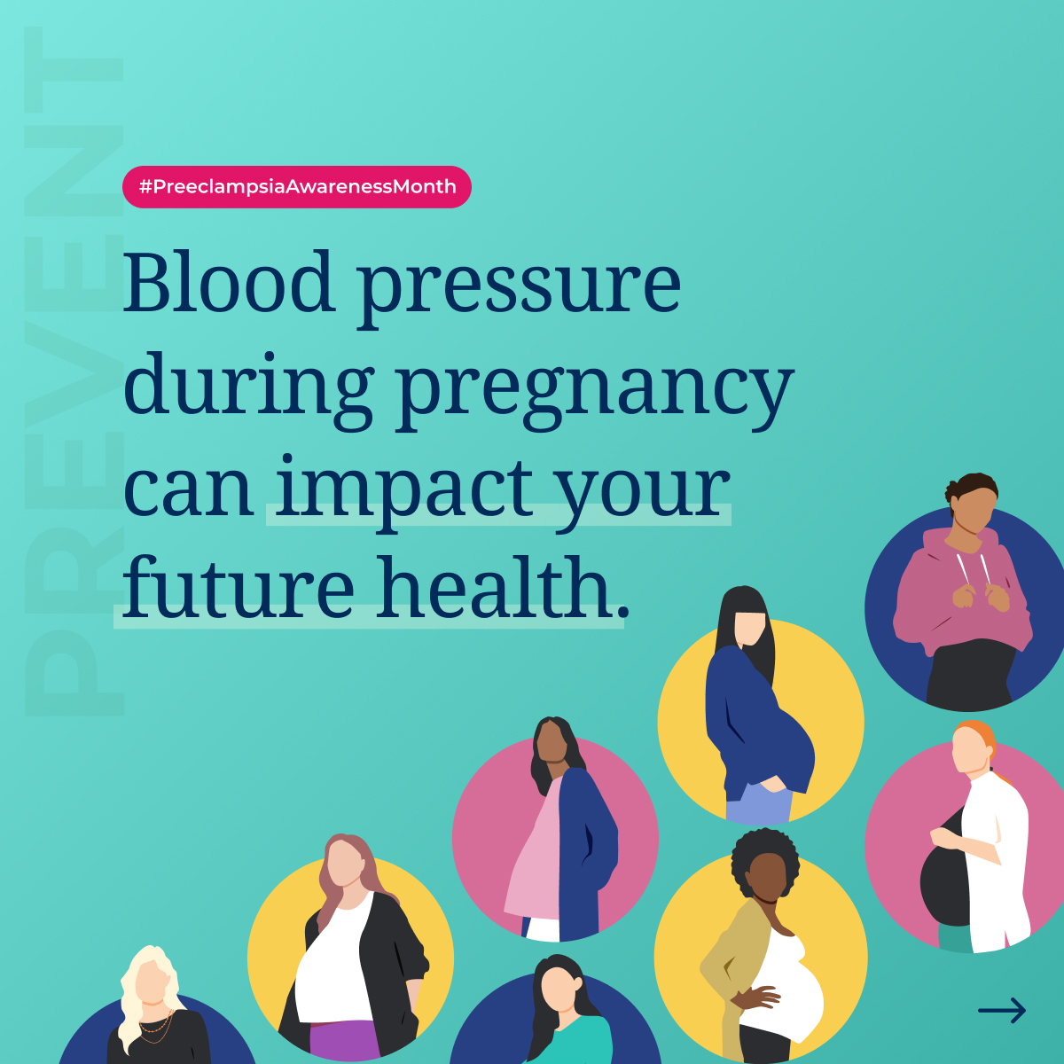 Siete maneras de mantener una presión arterial saludable durante el embarazo
